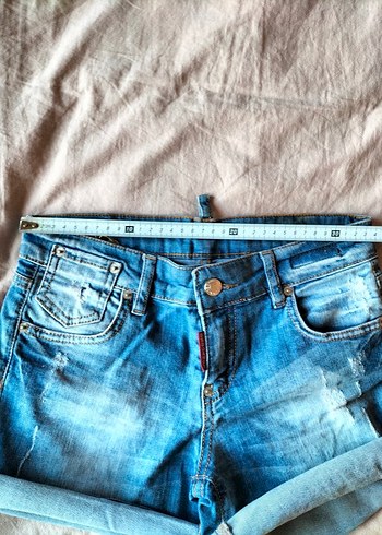 y2k Vintage jean şort - Görsel 5