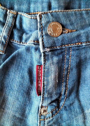 y2k Vintage jean şort - Görsel 3