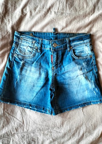 y2k Vintage jean şort - Görsel 7