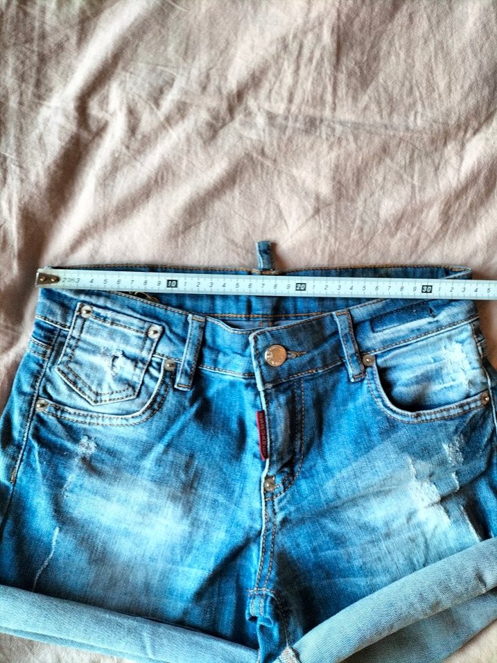 y2k Vintage jean şort - Görsel 5