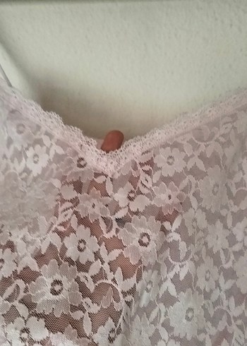 Fairycore Pinterest y2k dantel crop - Görsel 3