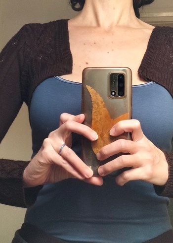 Fairycore Coquette Pinterest mini bolero - Görsel 3