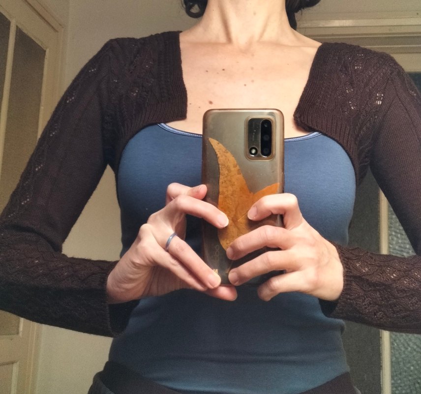 Fairycore Coquette Pinterest mini bolero - Görsel 3