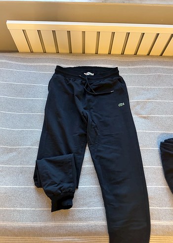 Lacoste Orjinal Lacoste Siyah Jogger Esofman Alti