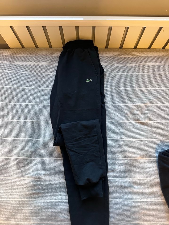 Orjinal Lacoste Siyah Jogger Eşofman Altı — görsel 4/4