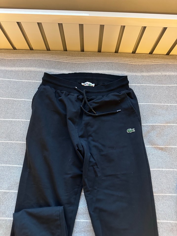 Orjinal Lacoste Siyah Jogger Eşofman Altı — görsel 3/4