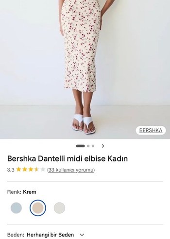 Bershka ürünü
