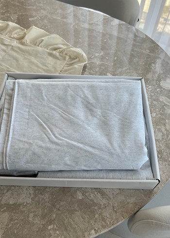 Beden gri Renk Gri Düz Renk Nevresim Takımı çift kişilik