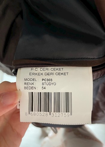 Pierre Cardin Kahverengi Gerçek Deri Erkek Ceket - Görsel 7