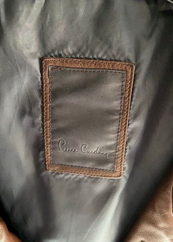 Pierre Cardin Kahverengi Gerçek Deri Erkek Ceket - Görsel 5