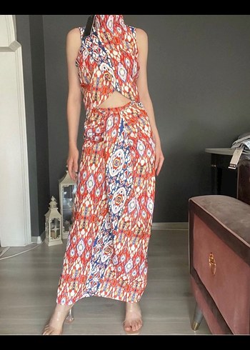 Renkli Drapeli alt üst takım - Görsel 3