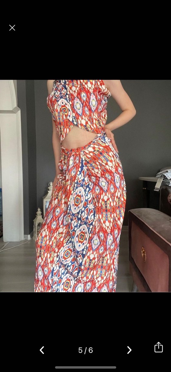 Renkli Drapeli alt üst takım - Görsel 5