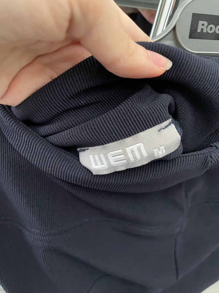 Lacivert Kadın Midi Etek - Görsel 3