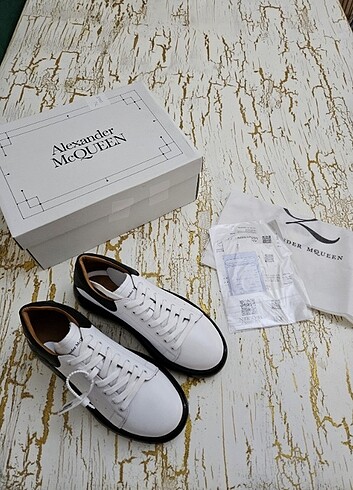 39 Beden beyaz Renk Alexander McQUEEN ayakabı