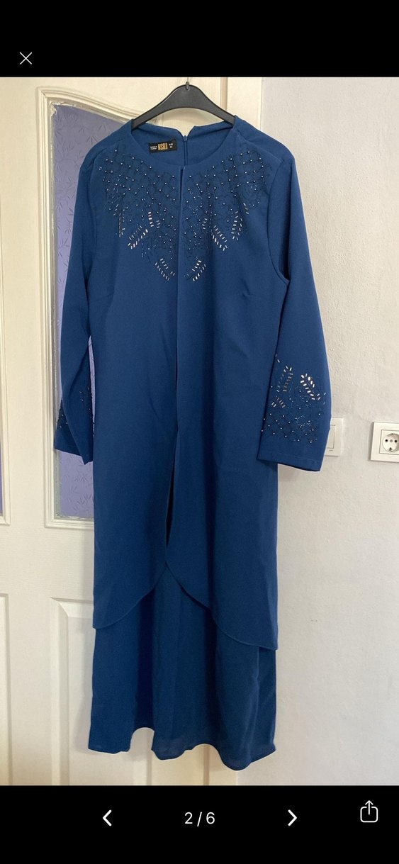 Büyük beden abiye elbise - Görsel 2