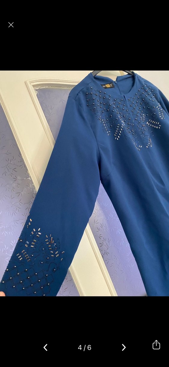 Büyük beden abiye elbise - Görsel 4