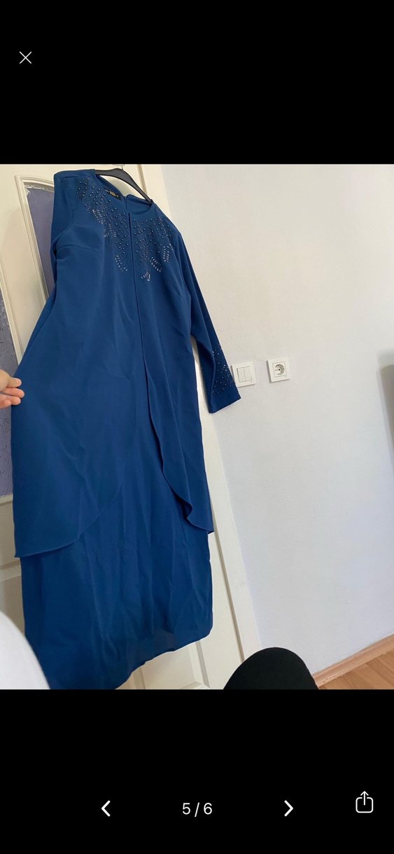 Büyük beden abiye elbise - Görsel 5