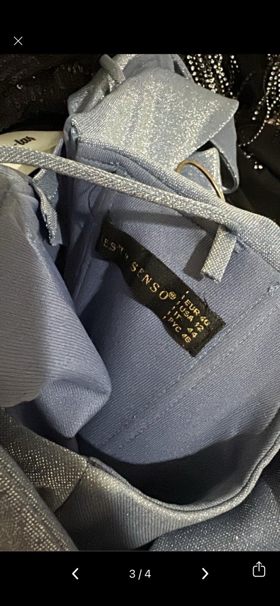 Uzun Gri Drapeli Straplez Abiye Elbise - Görsel 3