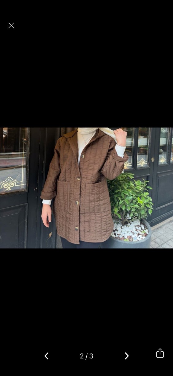 Kapitone ceket - Görsel 2