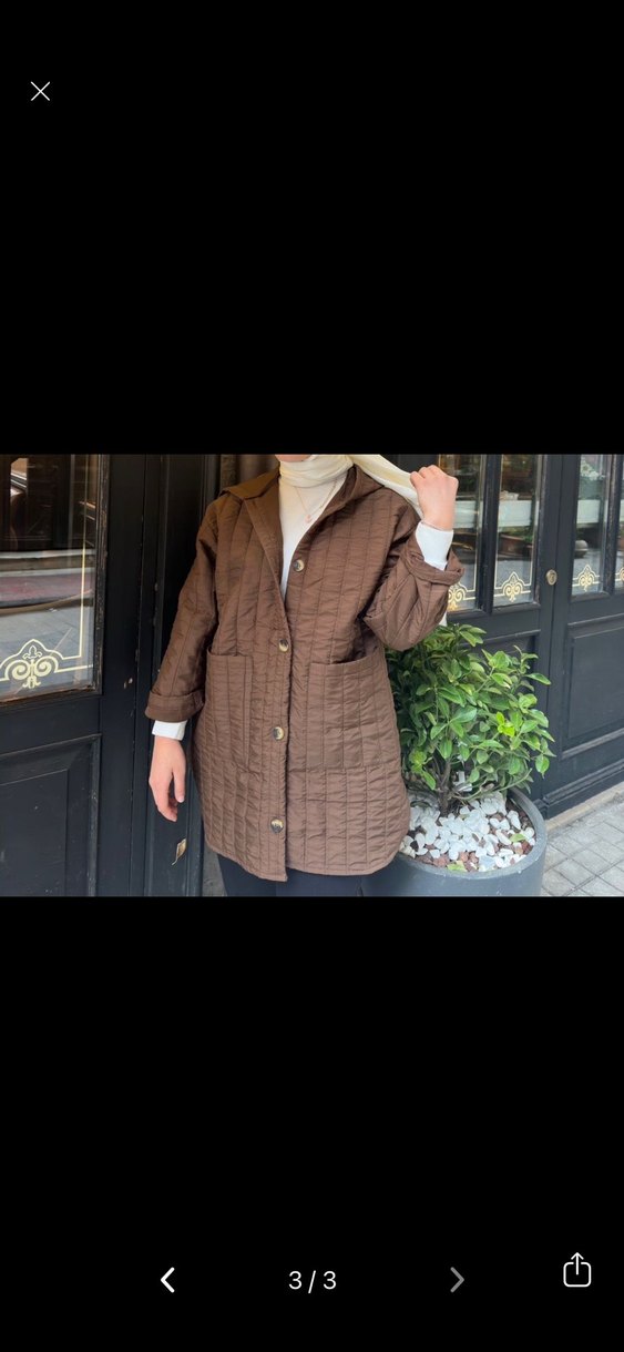 Kapitone ceket - Görsel 3