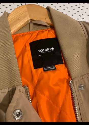 Bej bomber ceket - Görsel 5