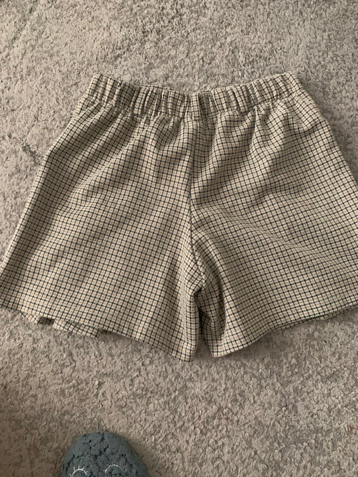 zara kids ekoseli şort etek - Görsel 3