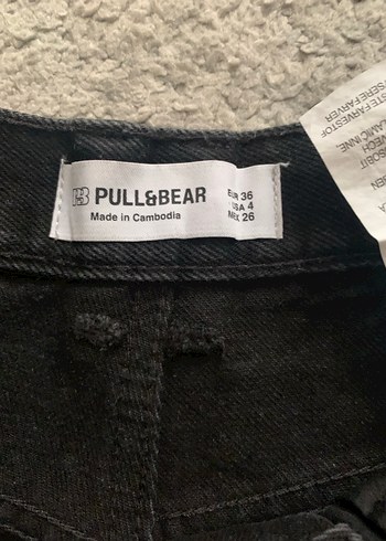 yırtık kot şort - Görsel 2