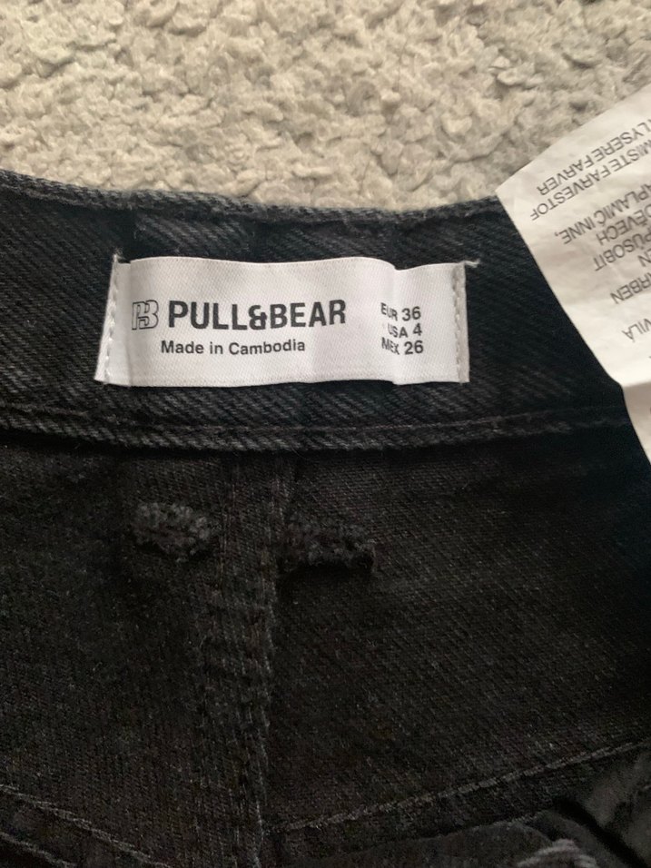 yırtık kot şort - Görsel 2