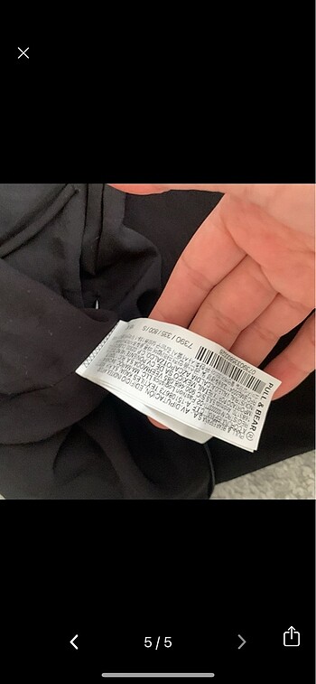 siyah mini elbise - Görsel 5