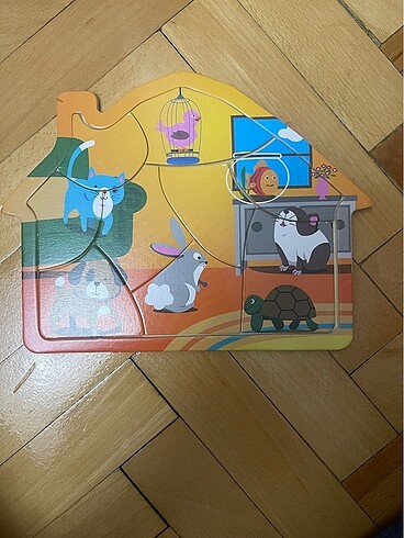 Ahşap puzzle