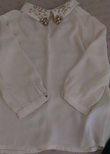 Düğmeli gömlek ve etek - Görsel 4