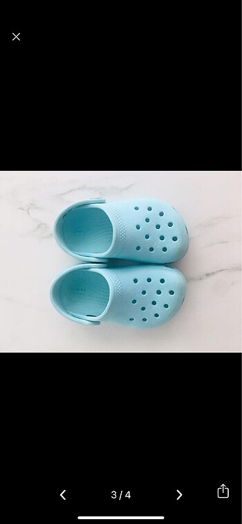 24 Beden Crocs Çocuk Terlik-C7-23/24 numara