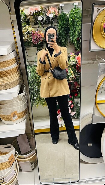 Uzun blazer ceket