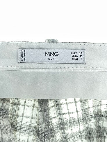 34 Beden çeşitli Renk Mango Kumaş Pantolon %70 İndirimli.