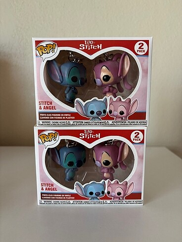 Stitch & Angel Funko Pop Anahtarlık