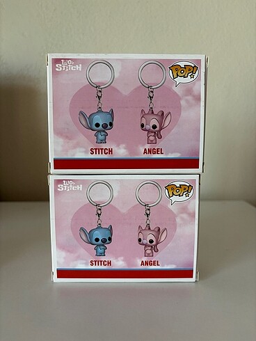 Beden Stitch & Angel Funko Pop Anahtarlık
