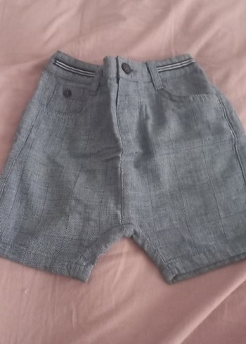 DüğmelErkek Kot Şort 18-24 m