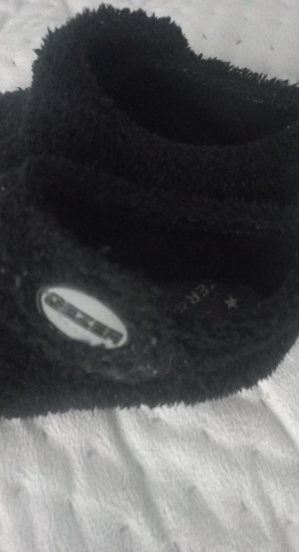 Siyah Kürklü panduf gezer 29 no - Görsel 3