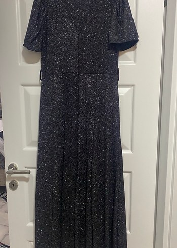 Siyah Uzun Abiye Elbise - Görsel 3