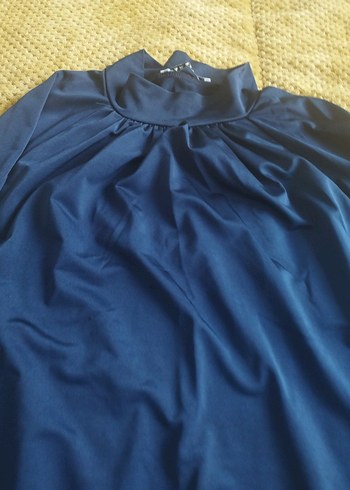 Mavi Yüksek Yakalı içlik - Görsel 5