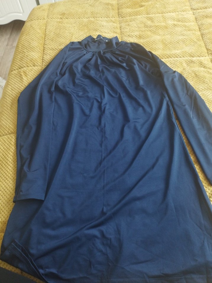 Mavi Yüksek Yakalı içlik - Görsel 2