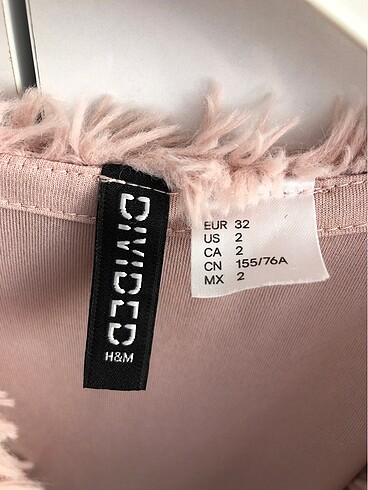xs Beden H&m tüylü ceket