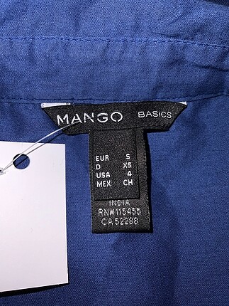 s Beden Mango Gömlek %70 İndirimli.