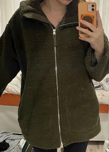 peluş ceket - Görsel 4