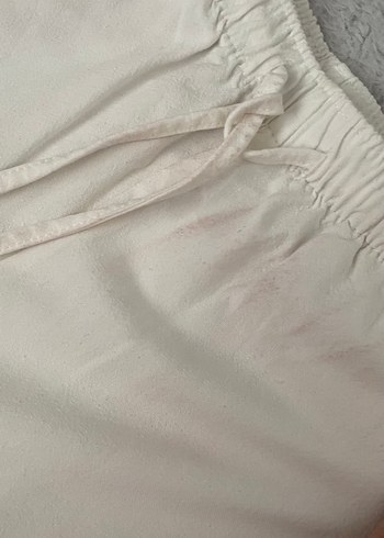 Kadın Beyaz  Pantolon - Görsel 4