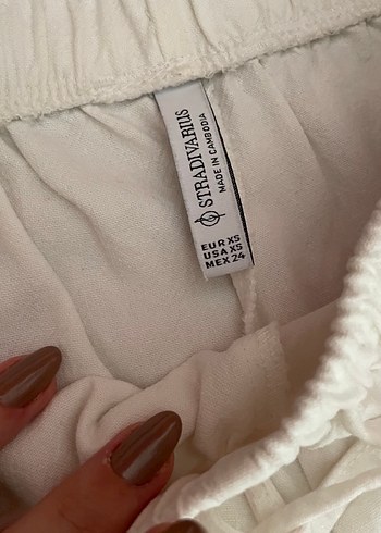 Kadın Beyaz  Pantolon - Görsel 2