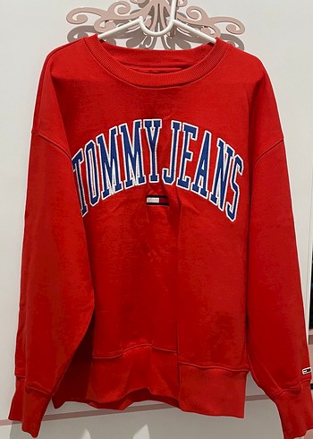 Tommy Jeans Kırmızı Sweatshirt - Görsel 2