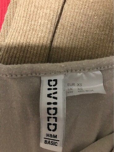 s Beden H&M bej askılı üst