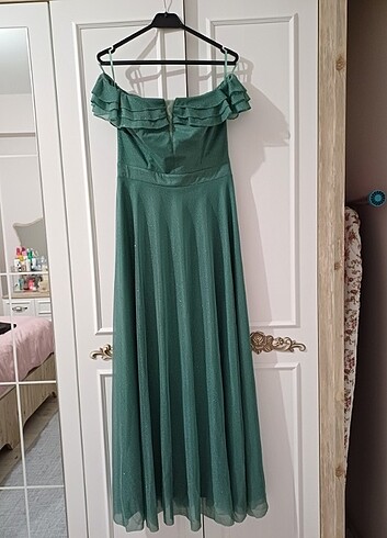 Mint Yeşili Abiye