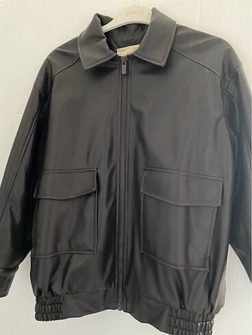 stradivarius kahverengi oversize ceket